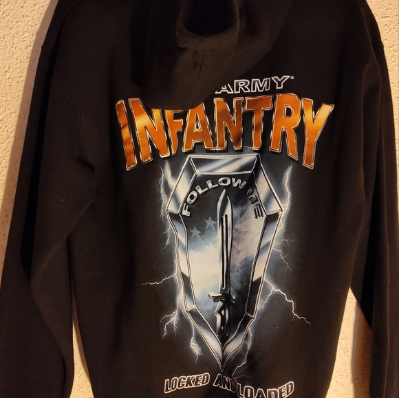 Men's U.S. Army Infantry Hoodie sz M - Picture 1 of 4